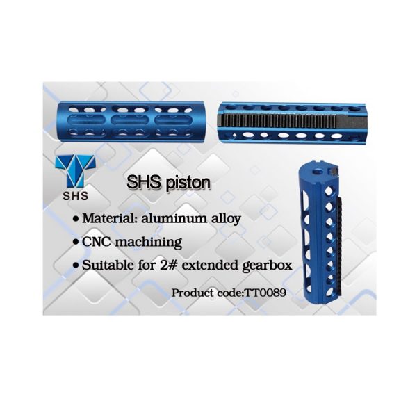 19 Teeth Type for R85/SR25 Blue Airsoft CNC 18 Teeth Piston 
